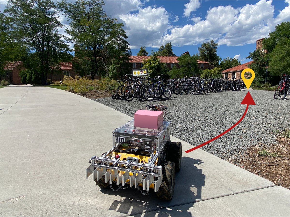 Learned preferences deployed on real robot